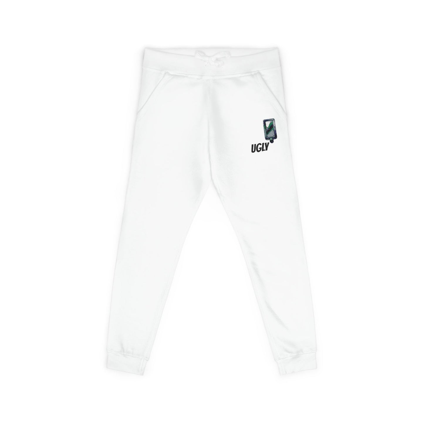 Ugly Unisex Fleece Sweatpants (Embroidery)