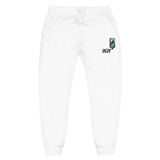 Ugly Unisex Fleece Sweatpants (Embroidery)